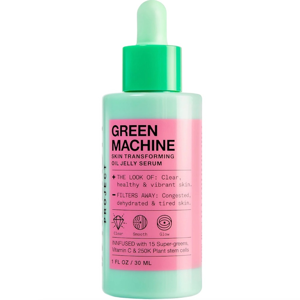 Green Machine iNNBeauty Project Skincare Serum Super-Greens Vitamin C Like New